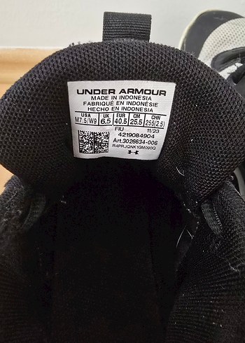 Under Armour Beyaz Gri Basketbol Ayakkabısı - Görsel 7