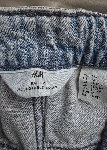 H&M baggy jean erkek çocuk - Görsel 4
