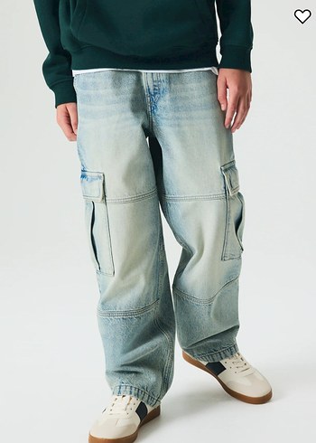 H&M baggy jean erkek çocuk - Görsel 5