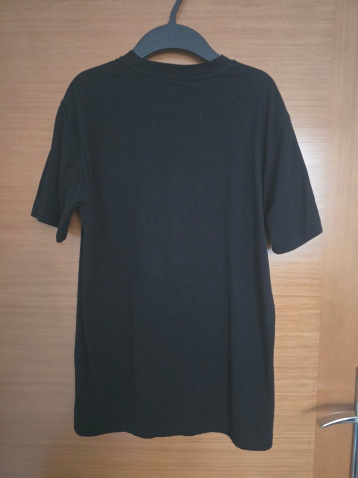 Erkek Siyah Baskılı anime tişört - Görsel 3