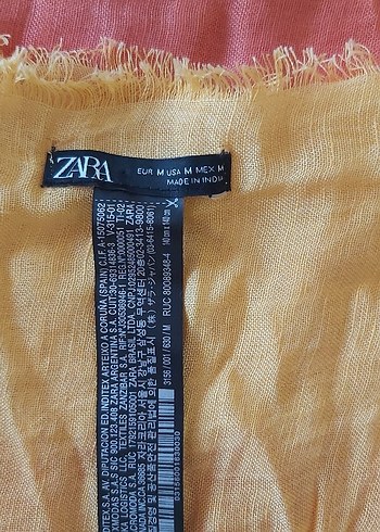 Zara Altin Tonlu İnce Dokulu Sal