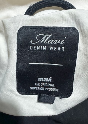 Beyaz Fermuarlı Kadın Kışlık Mont - Görsel 4