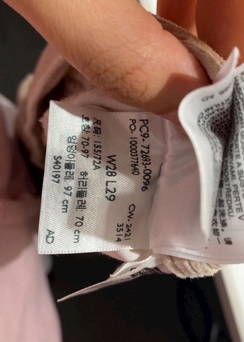 orijinal levis kadife 28 beden pantolon - Görsel 5