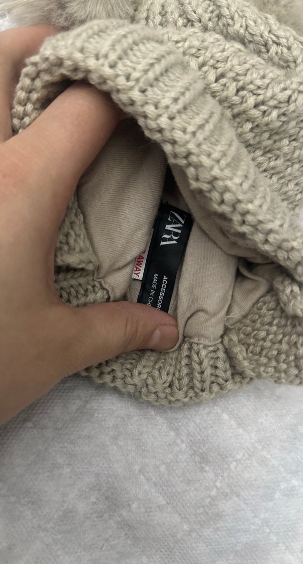 Vizon İpli Çocuk Bere İki Ponponlu 0-6 ay - Görsel 5