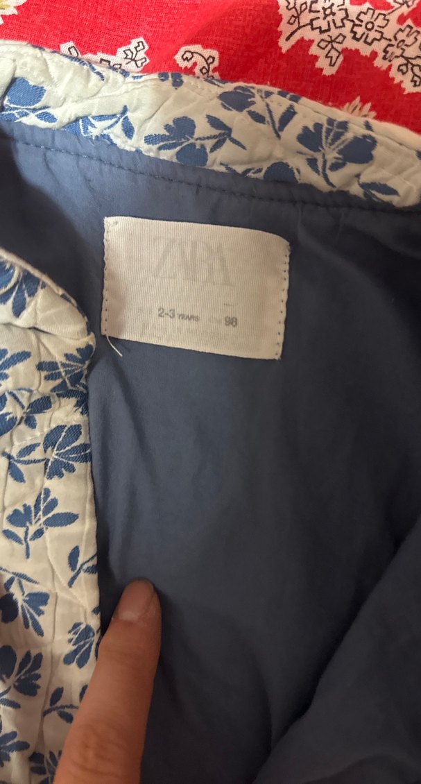 Kız Çocuk Bohem Desenli Düğmeli Ceket - Görsel 3