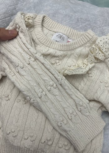 Zara kız bebek triko kazak - Görsel 3