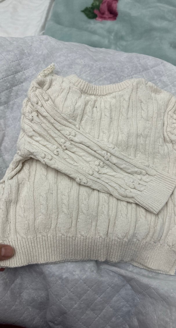 Zara kız bebek triko kazak - Görsel 5