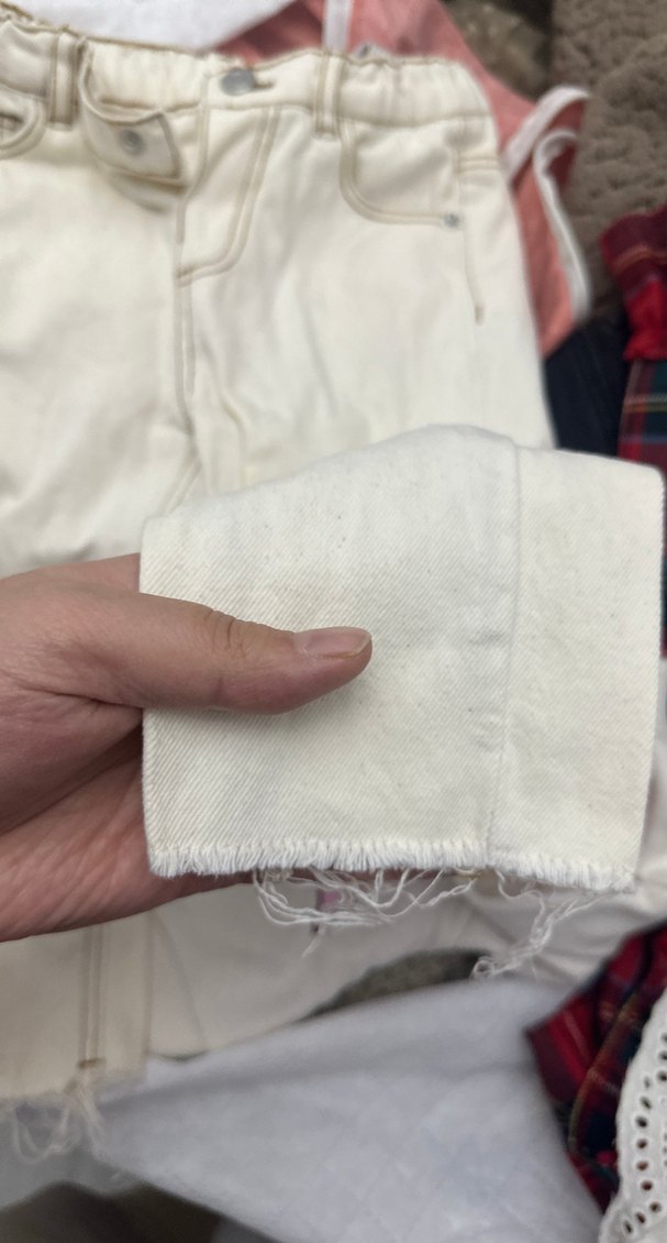 Zara bebek ekru jean - Görsel 4