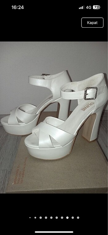 Nikah elbisesi beyaz abiye - Görsel 5