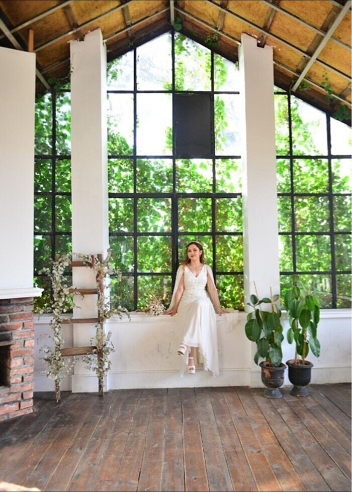 Nikah elbisesi beyaz abiye - Görsel 2