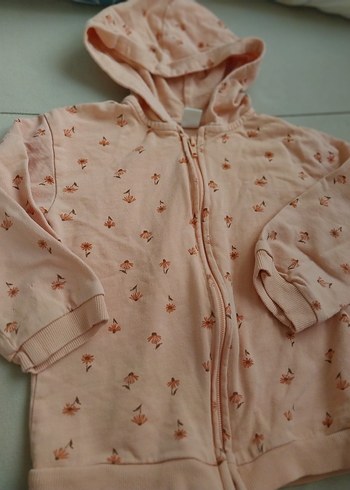LC Waikiki Kız Çocuk Kapüşonlu Fermuarlı Pembe Ceket