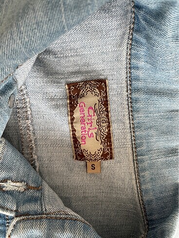 s Beden Vintage kot ceket