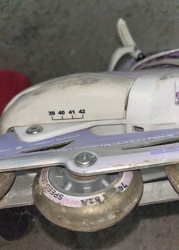 Mor Tokalı  kadın Paten - Görsel 2