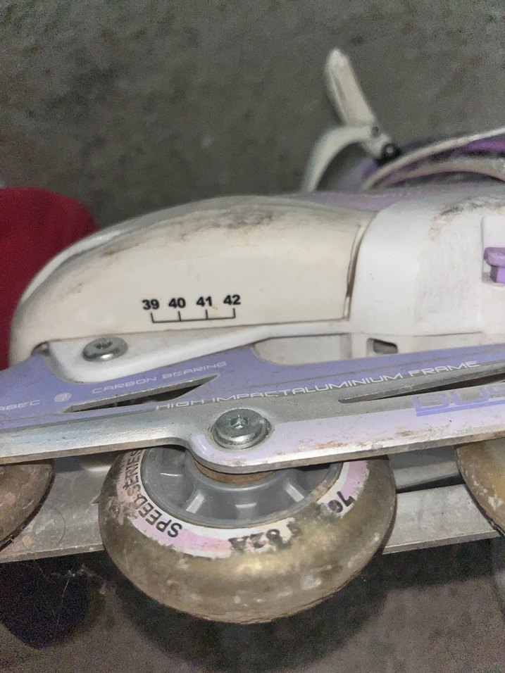 Mor Tokalı  kadın Paten - Görsel 2