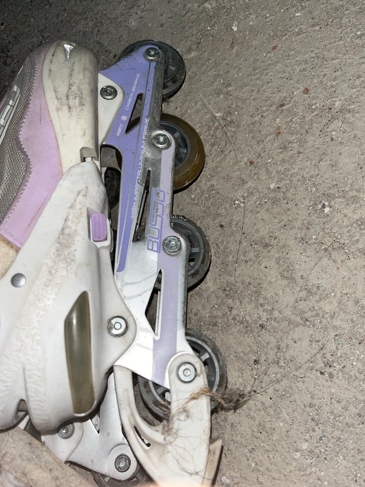 Mor Tokalı  kadın Paten - Görsel 3