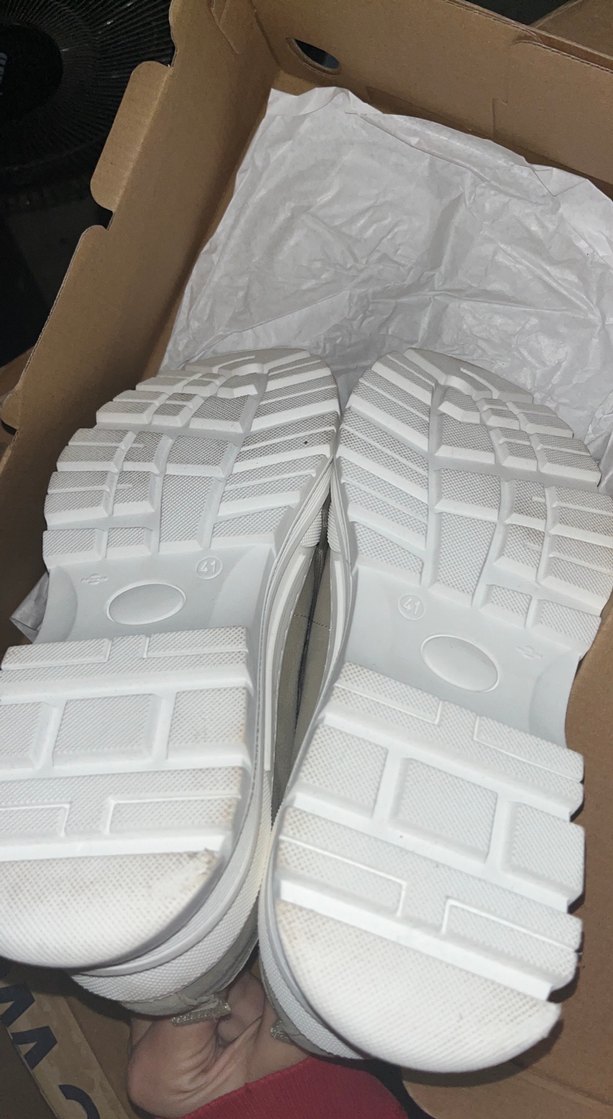 Gri Süet Kadın Spor Ayakkabı - Görsel 3