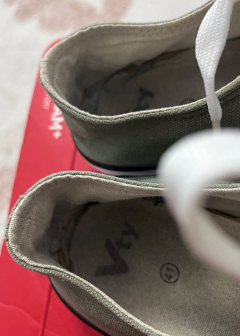 Gri Kadın Günlük Spor Ayakkabı - Görsel 4