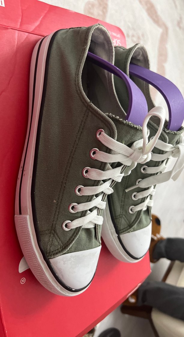 Gri Kadın Günlük Spor Ayakkabı - Görsel 2