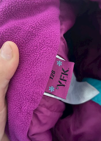 Kız Çocuk Pastel Mavi Fermuarlı Pantolon 120/130 boy olur - Görsel 2