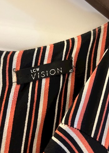 Kadın Kahverengi Çizgili Uzun Tulum - Görsel 3