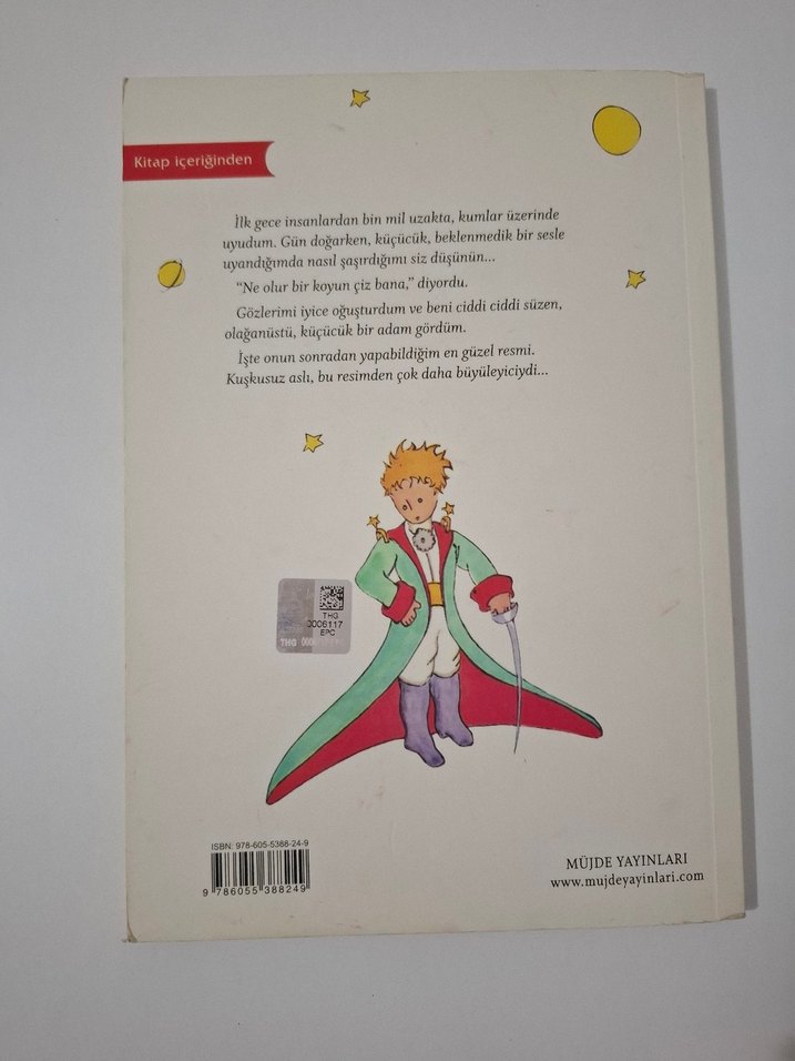 Küçük Prens - Antoine de Saint-Exupéry - Görsel 2