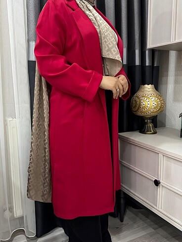 Uzun blazer ceket
