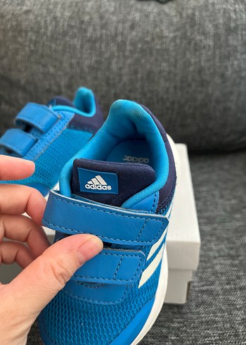 Erkek Çocuk Mavi Adidas Spor Ayakkabı - Görsel 5