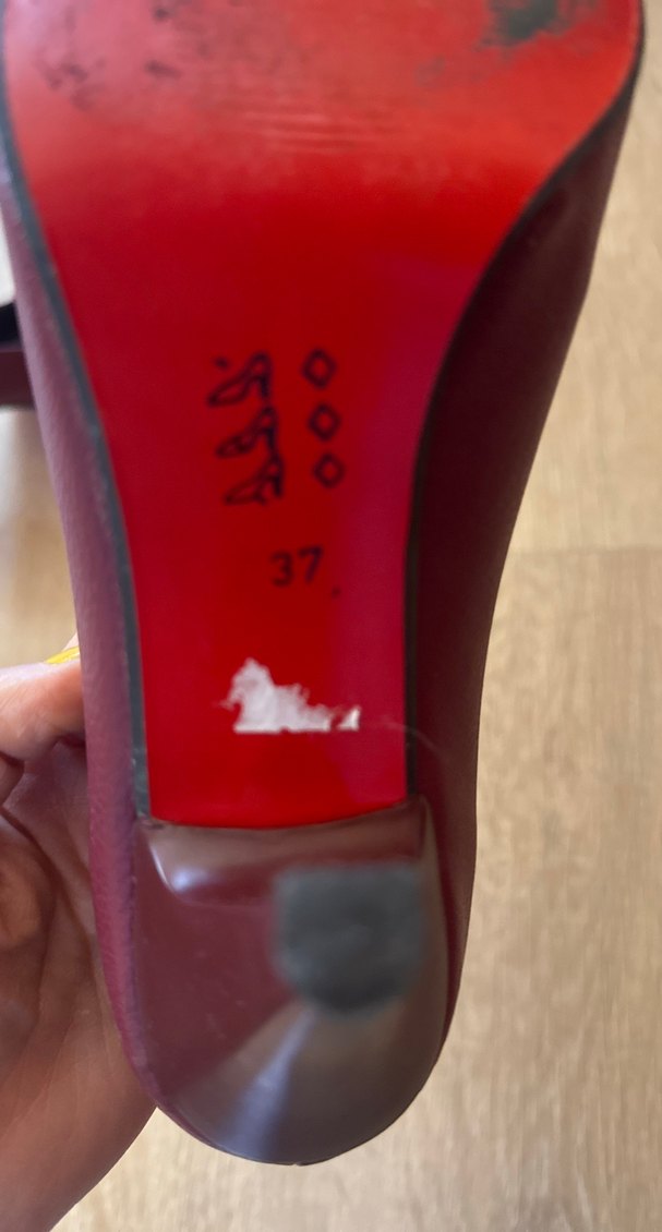 Bordo Deri Kadın Topuklu Stiletto - Görsel 3