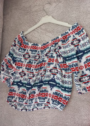 Collezione Renkli Bohem Kadın Bluz