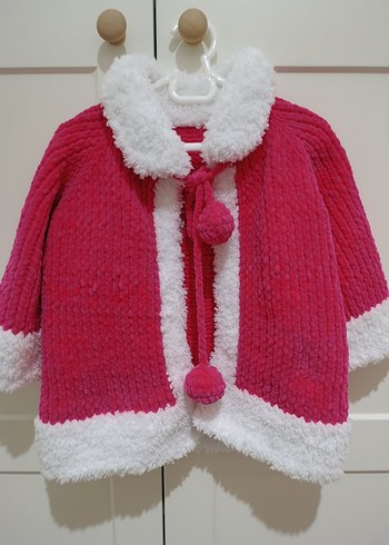 Kız Çocuk Örgü Panco - Görsel 13