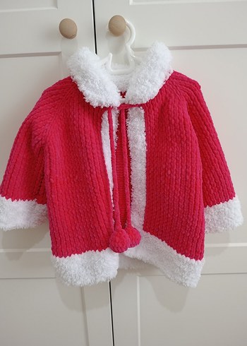 Kız Çocuk Örgü Panco - Görsel 11