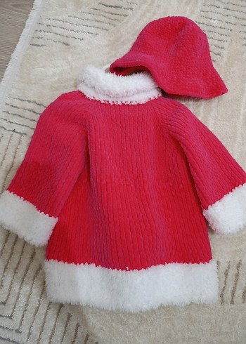 Kız Çocuk Örgü Panco - Görsel 6