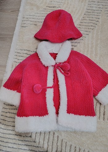 Kız Çocuk Örgü Panco - Görsel 4