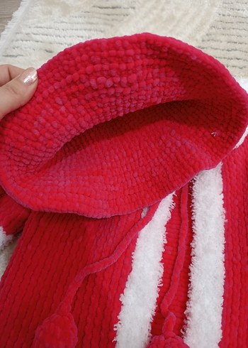 Kız Çocuk Örgü Panco - Görsel 8