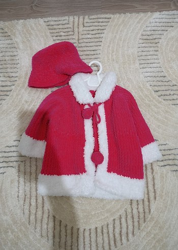 Kız Çocuk Örgü Panco - Görsel 2