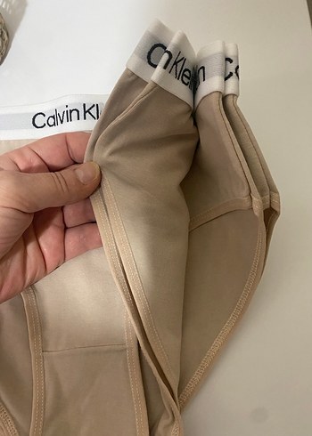 Calvin Klein Bej Midi Kadın Külot - Görsel 2