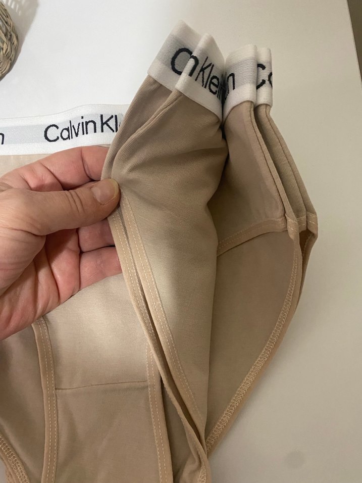 Calvin Klein Bej Midi Kadın Külot - Görsel 2