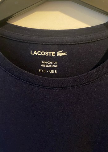 Lacoste Lacivert Kısa Kollu Erkek Tişört - Görsel 2