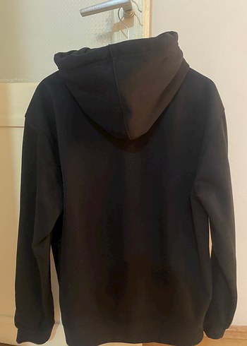 s Beden Calvin Klein Siyah Kapüşonlu Sweatshirt