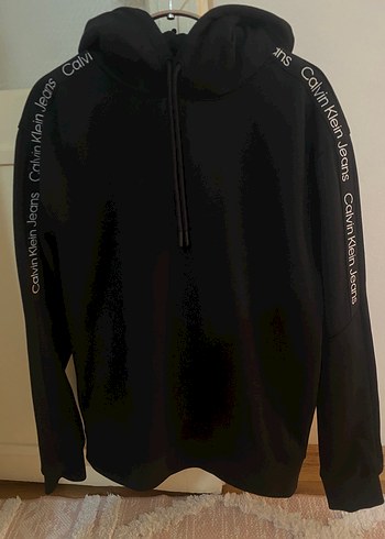 Calvin Klein Calvin Klein Siyah Kapüşonlu Sweatshirt