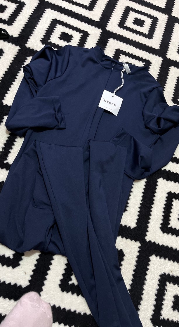 Lacivert tayt tulum - Görsel 2