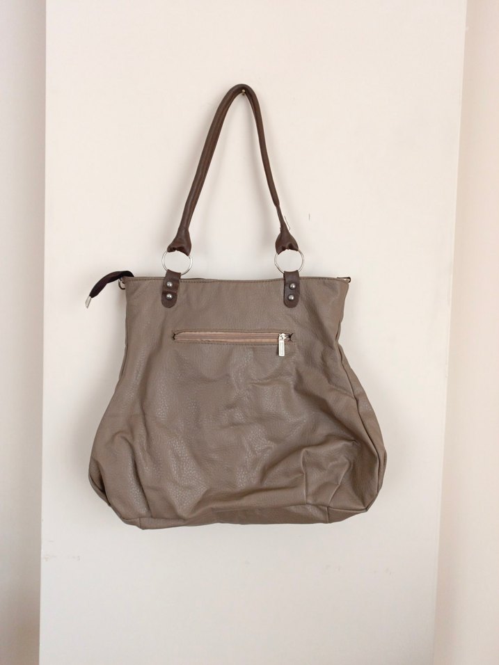 kahverengi vintage canta - Görsel 2