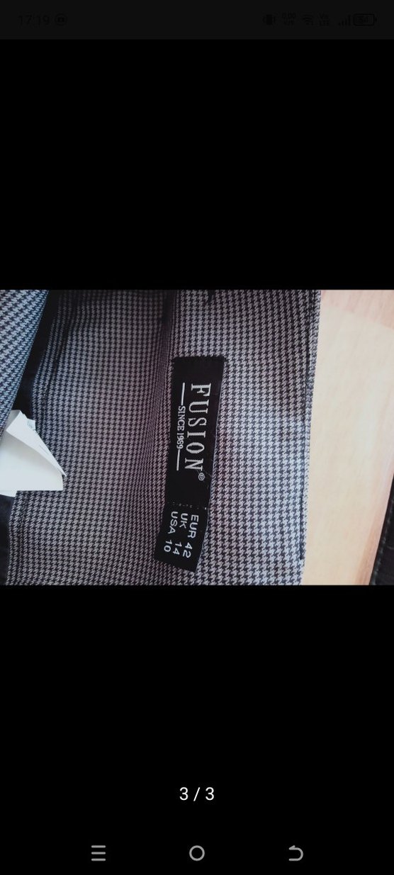 Gri Midi Kuşaklı etek - Görsel 3