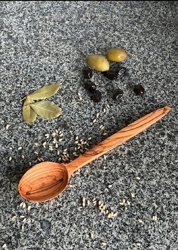 AHŞAP KAŞIK, ZEYTİN AĞACI, (27CM)