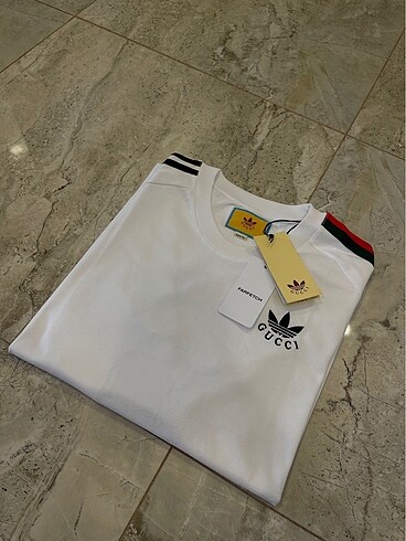 Gucci X Adidas Orijinal Oversize Tişört