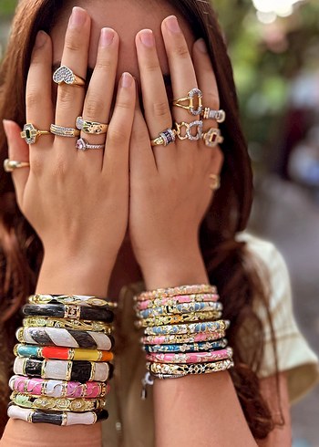 Accessorize Altın Renkli Kadın Yüzük