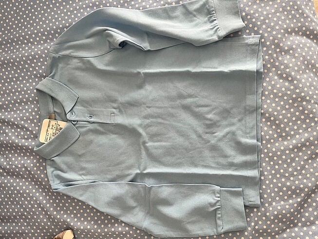 Yakalı uzun kollu Polo tshirt
