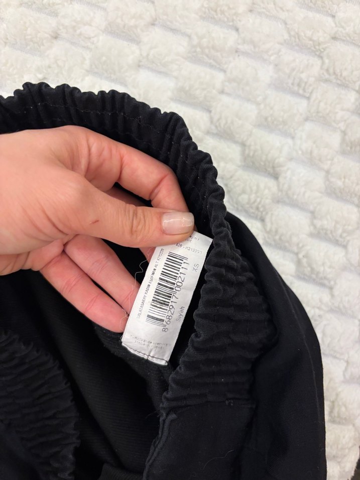 Siyah Erkek  Eşofman Altı - Görsel 4