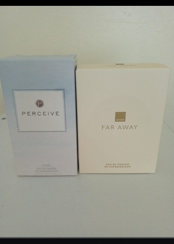 Avon Perceive ve Far Away Kadın Parfümleri