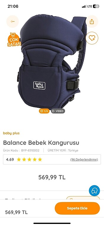 Diğer Baby plus kangurusu